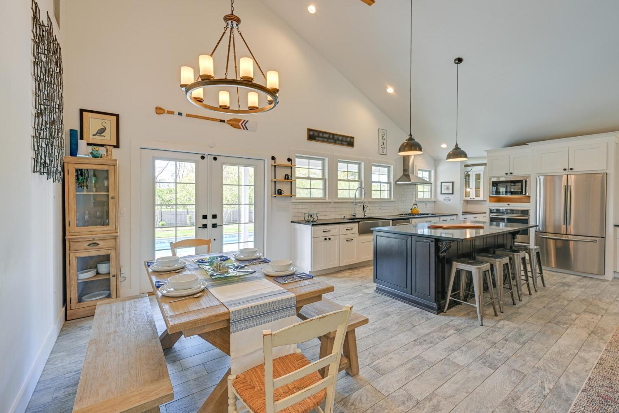 Distinctive Hamptons Home With Pool Near Bay, Ocean Hampton Bays Kültér fotó